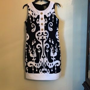 Taylor sleeveless side pockets A line dress